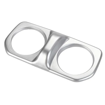 

Rear Back Air Vent Outlet AC Trim Cover for 2018-2020 Jeep Wrangler JL JLU Silver