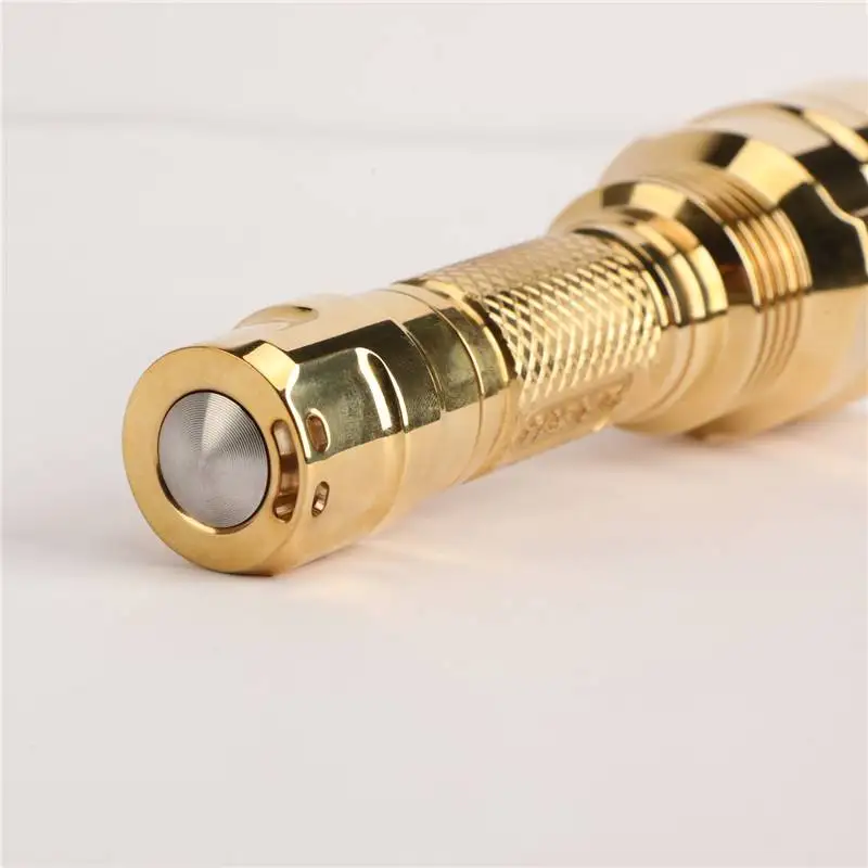 Медь Astrolux C8 SST40/XP-L HI 1300lm 7/4 режима A6 драйвер для повседневного использования, тактический фонарик 18650 фонарик светодиодный фонарь Фонари прожектор