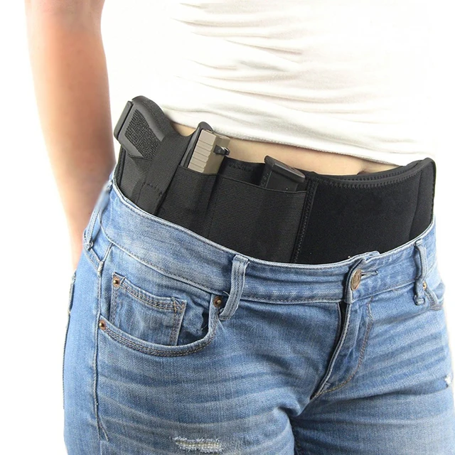 Belly Band Concealed Carry Gun Holster Defender Active Pro, 47 OFF