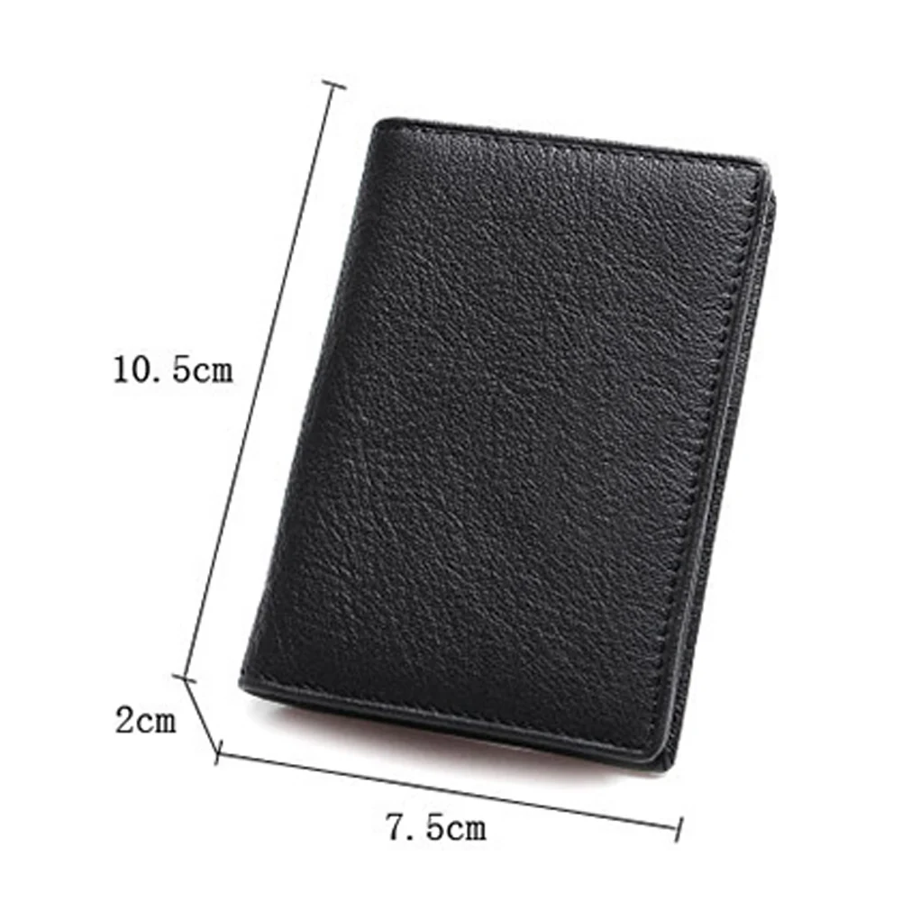 Holder Business Expandable Organizer Multifunctional Card Holder Office Fashion Men Wallets Case Accessories PU Leather