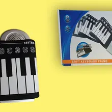 Рулон пианино новые продукты 49 ключ 61 Ключ Силиконовое электронное пианино обработка