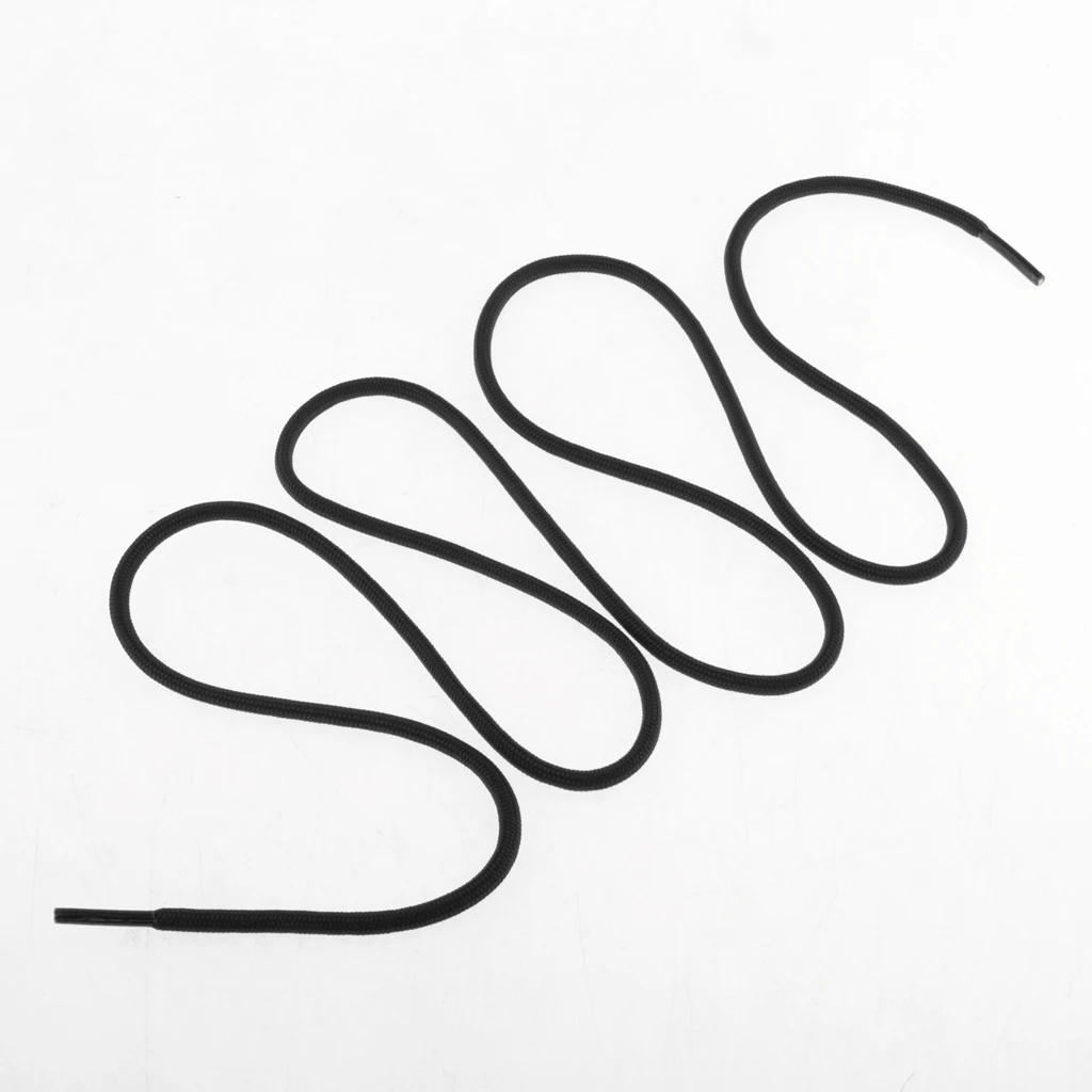 Thick Shoelaces Round Athletic Shoe Laces 4ft 1.2m Long Shoestrings Replacements for Boots Sneakers