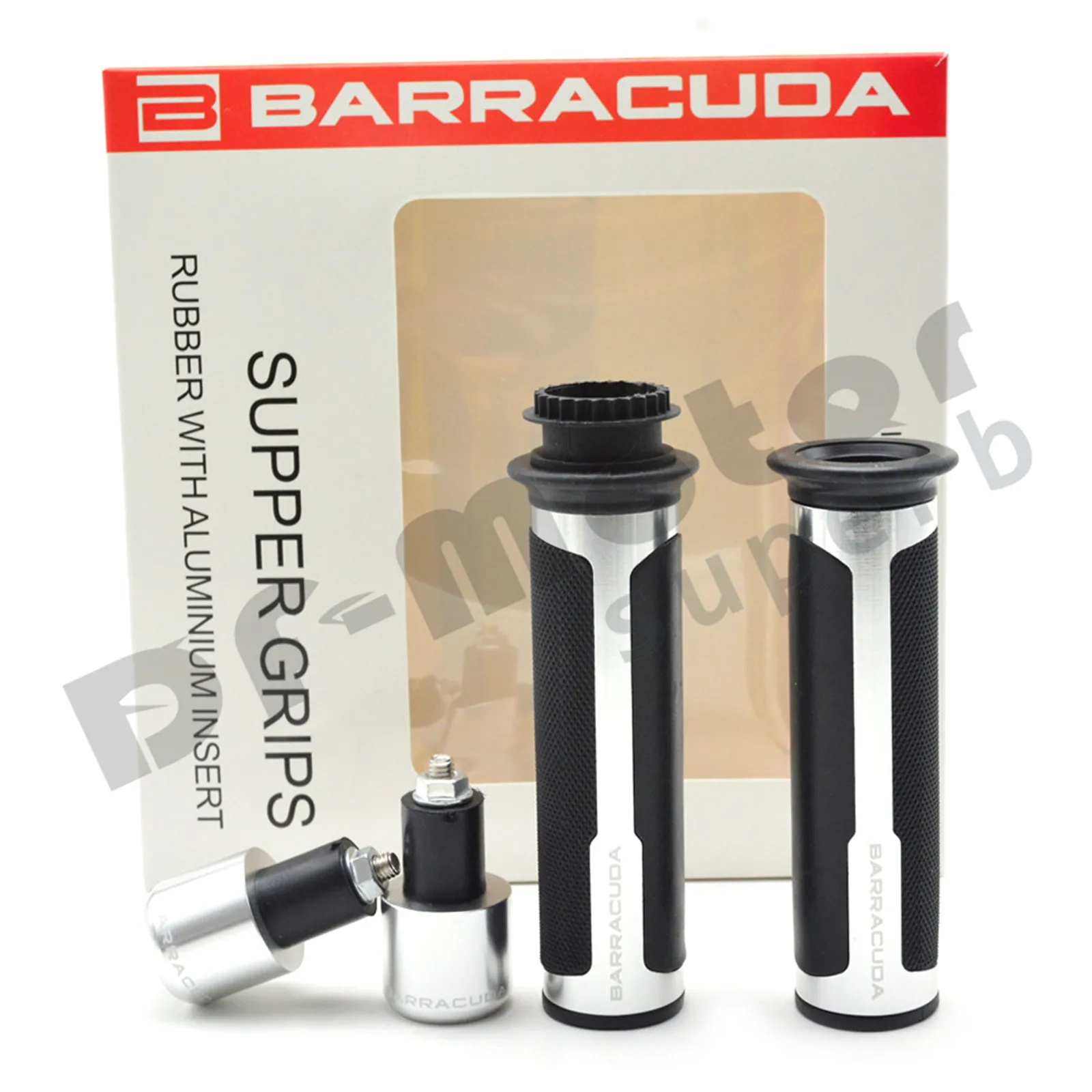 Packed BOX Silver Аксессуары для мотоциклов рукоятка Грипсы мотоцикл руль для Yamaha YZF R125 R15 R25 R 125 25 mt-07 Mt 07 09 TMAX530 - Цвет: Packed BOX Silver