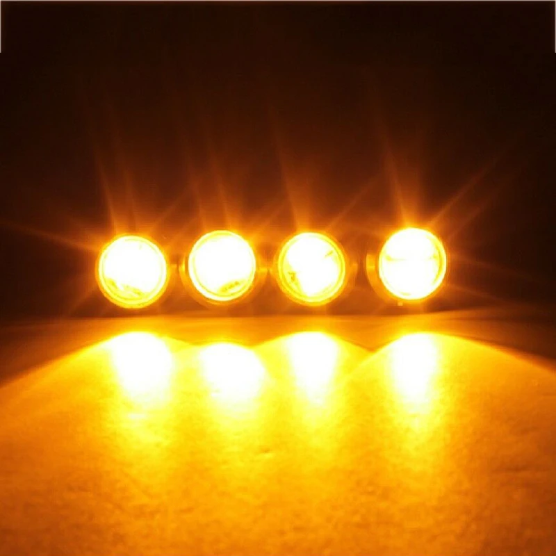 

LED RED ULTRA BRIGHT X10 BASS PLEASURE, PONTOON,SPEED, BOAT DECK ACCENT LIGHTS SKI INTERIOR Pod Bolt