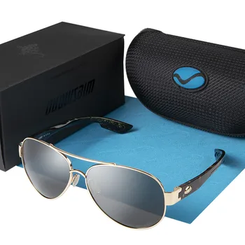 

Pilot Sunglasses Men LORETO Brand Designer Polarized Sunglasses Women Mirror Outdoor Driving Eyewear Oculos UV400