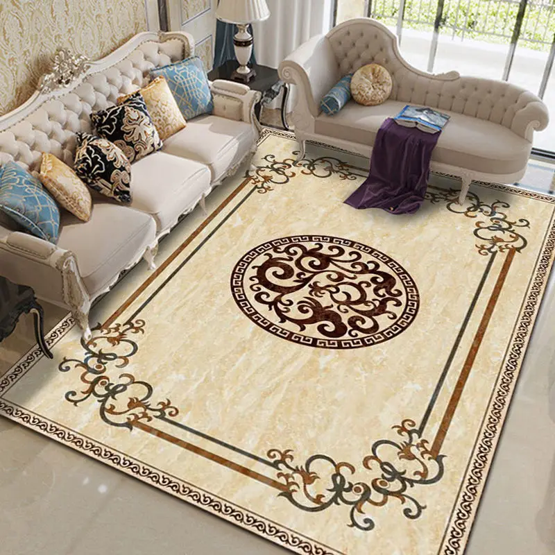 Tappeti per soggiorno tappeti tappeto da bagno grande antiscivolo tappetino  per porta d'ingresso tappeto stampato camera da letto salotto decorazioni  per la casa classico