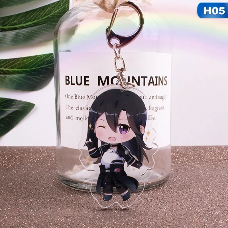 KEY4740H05 Sword Art Online SAO Yuuki Asuna акриловый брелок для ключей - Цвет: KEY4740H05