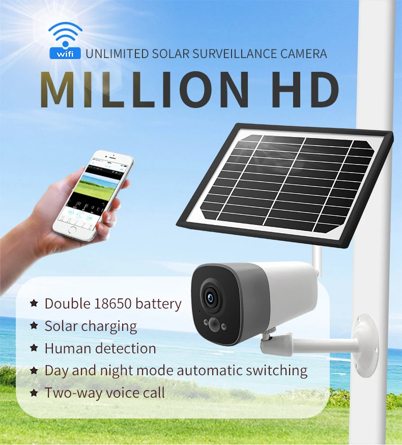PDDHKK плагин Wi-Fi Солнечная охотничья камера миллион HD Поддержка приложение управление видео Дикая камера для охотника фотографии ловушка безопасности