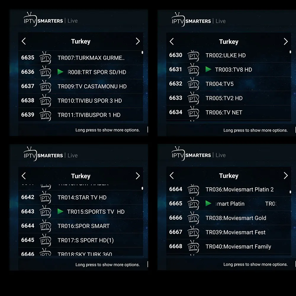 Премиум IP tv M3U подписка Турция Европа Спорт фильм Live tv со взрослым для SSIP tv VLC Smart tv Box IP tv Smarters Android MAG