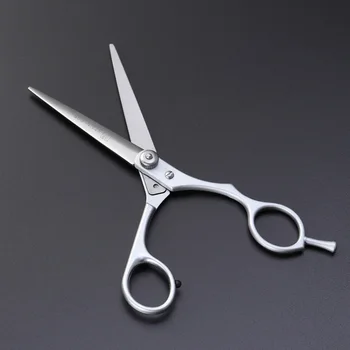 

Barber Hair Cutting Scissors Shears for Barbell Salon Hair Styling (Silver)