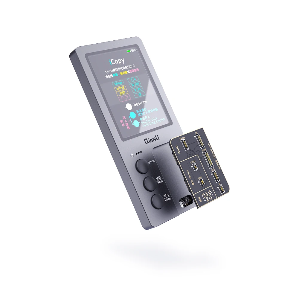 US $44.38 Qianli Icopy Plus Original Color Repair Programmer For Phone 7 8p Xr Xsmax Xs 11 VibrationTouchPhotosensitiveBattery Repair