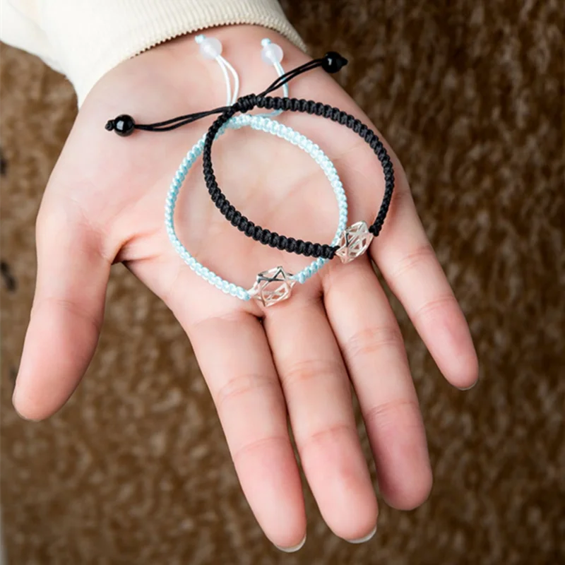 Macrame Bracelet Shamballa Bracelet Cord Tree Agate Shamballa