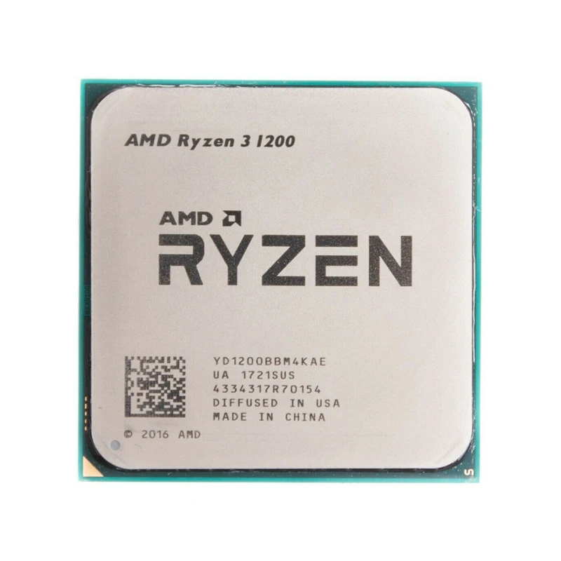 AMD Ryzen 3 1200 R3 1200 3 1GHz Quad Core Quad Thread Processor amd-ryzen-3-1200-r3-1200-3-1ghz-quad-core-quad-thread-processor
