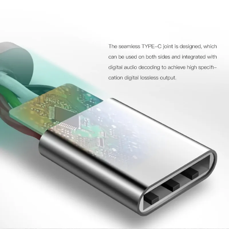 Провод управления стерео водонепроницаемый анти-пот гарнитура для Xiaomi для huawei type-C наушники для мобильного телефона