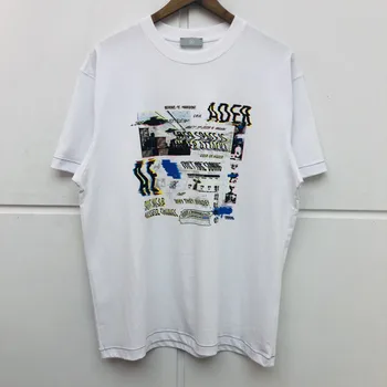 

Casual Phantom Logo Spaceship Adererror T shirt High Quality Alien invade Series Ader error T-shirt Top Tees