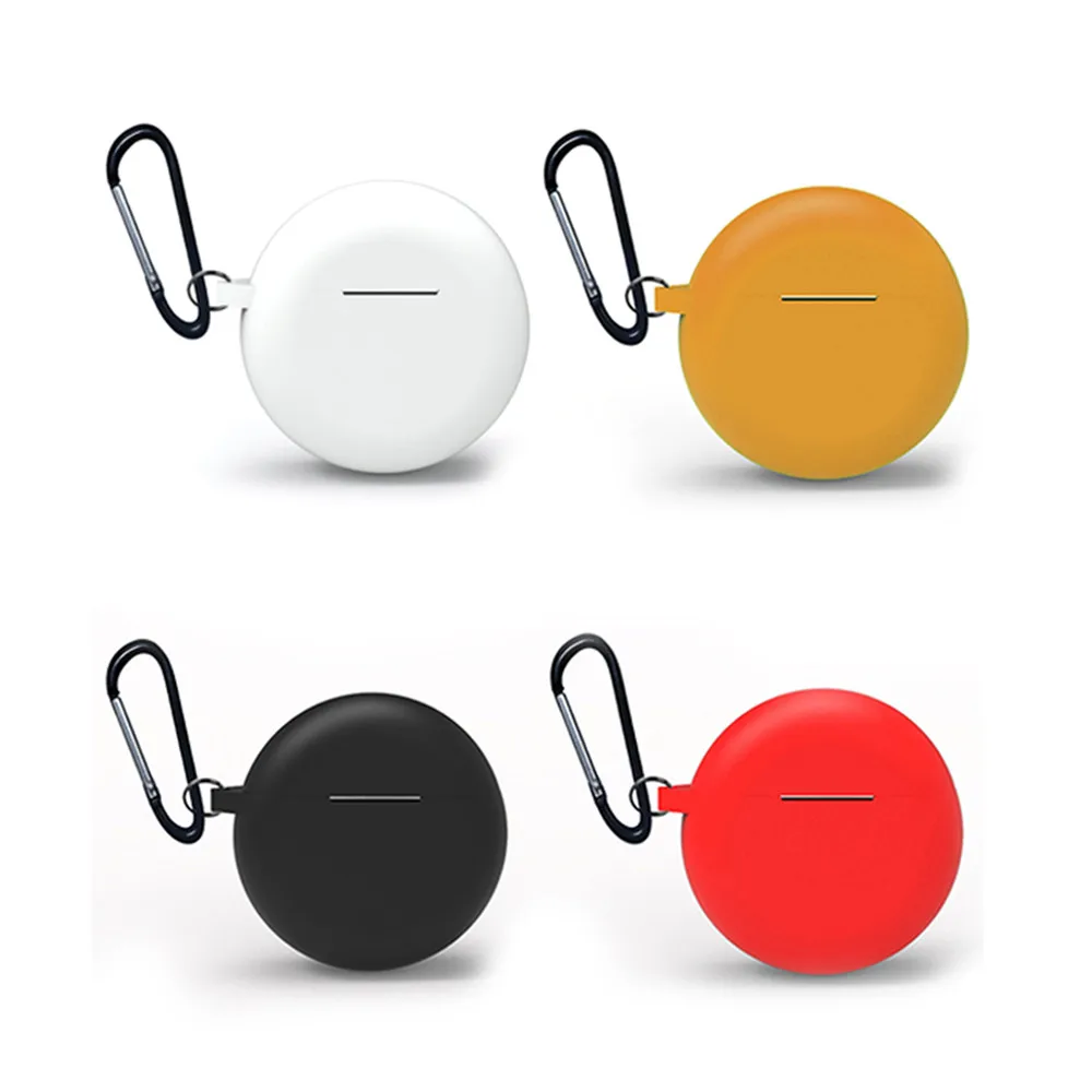 Силиконовый защитный чехол для наушников для HUAWEI Freebuds 3, Bluetooth, зарядный чехол для наушников с пряжкой против потери