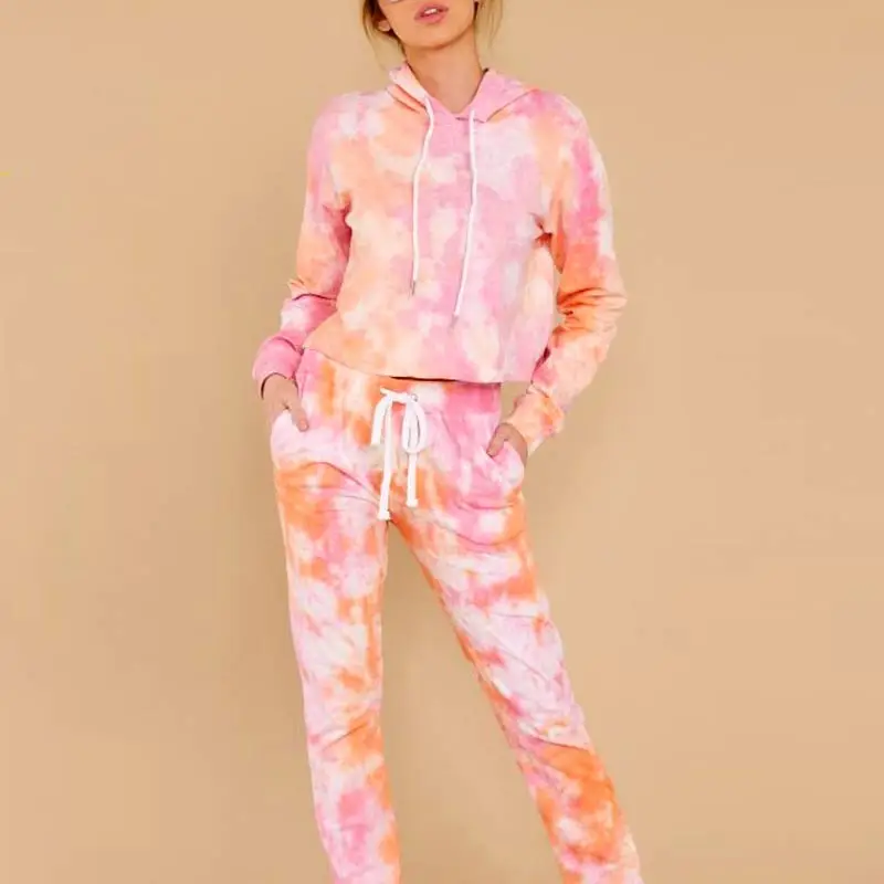 Two Piece Set Outfit Women Jogging Suit 