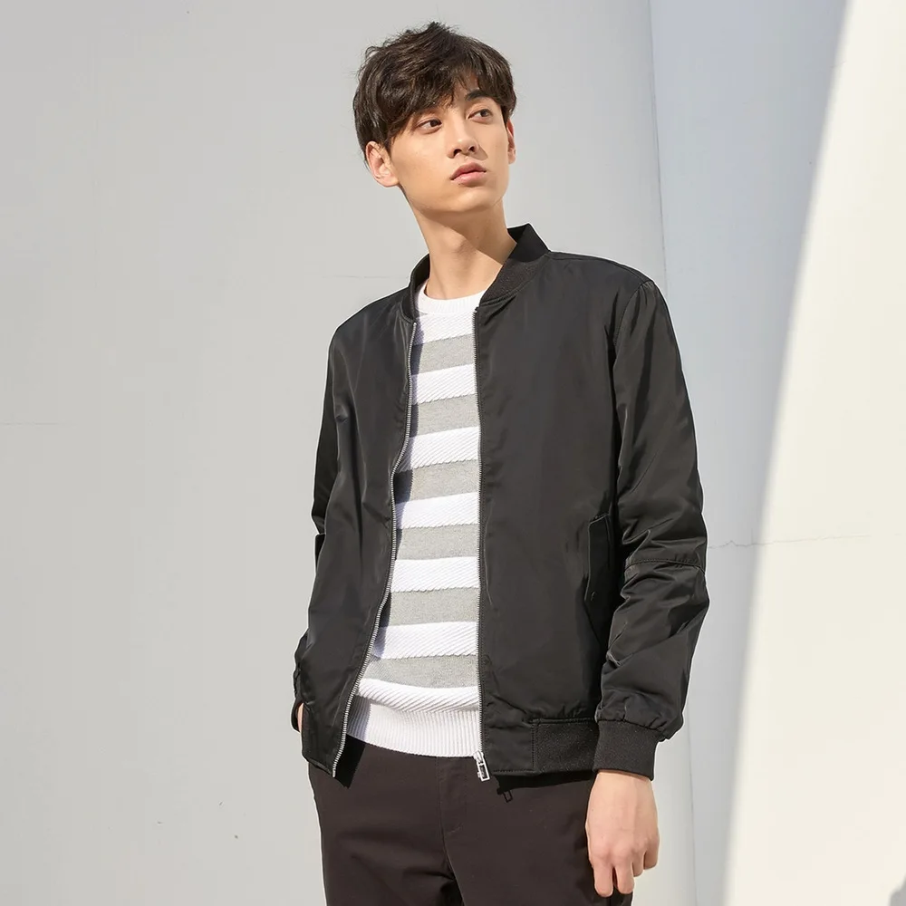 Most effective  Metersbonwe Men's Casual Jackets for Men Jogger Fashion Jacket Men Overcoat Baseball Jackets Men's 