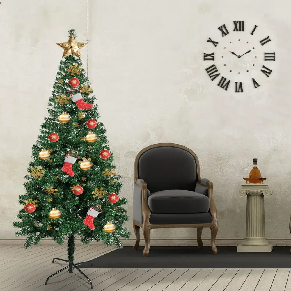 

Christmas Tree Artificial Decoration LED Light with Metal Stand for Home Party New DTT88