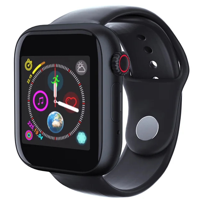 Новые Z6 Смарт-часы Sim карты фитнес-часы с Bluetooth на Android телефон часы камера музыкальный плеер Smartwatch PK GT08 DZ09 Q18 Y1 - Цвет: Black black