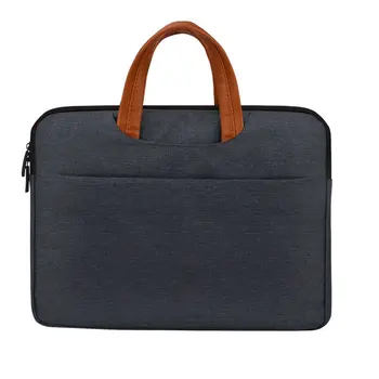 

Blue Simple Oxford Style Fashionable Laptop Notebook Sleeve Case Carry Bag Shockproof Handbag Suitable For Macbook