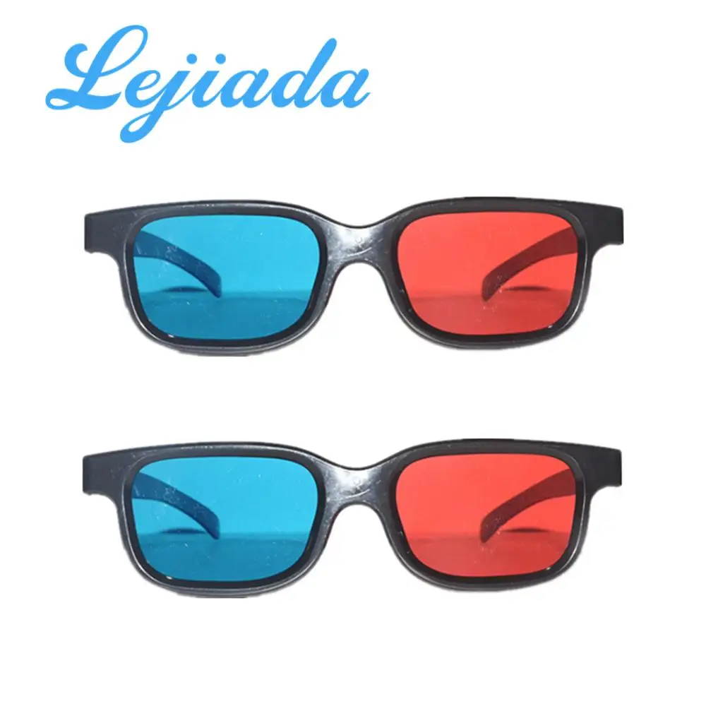 LEJIADA красные и синие 3d очки видеопроектор ТВ очки|Аксессуары для проекторов| |