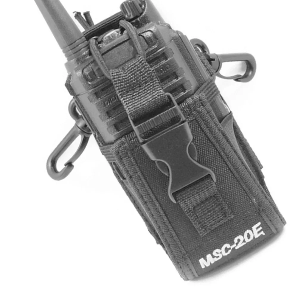 Walkie Talkie чехол сумка держатель черный подходит для BAOFENG UV-5R/Kenwood прочный
