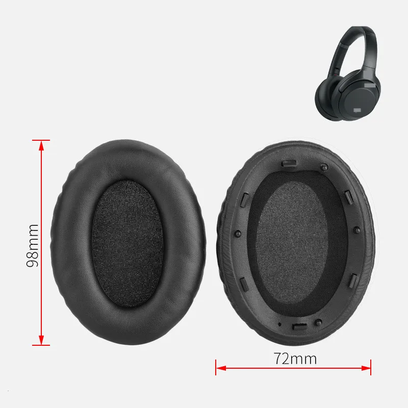Ear Pads For Sony WH 1000XM3 Headphones Pads Headset Foam Replacement Earpads Cushions Accessories Muffs Repair Par