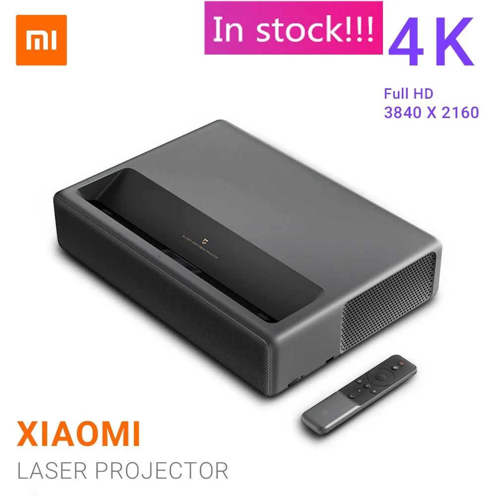 Xiaomi Mijia лазерный проектор Android 6 0 2 ГБ DDR3 4K ультра короткий 5000 люмен 3D для домашнего