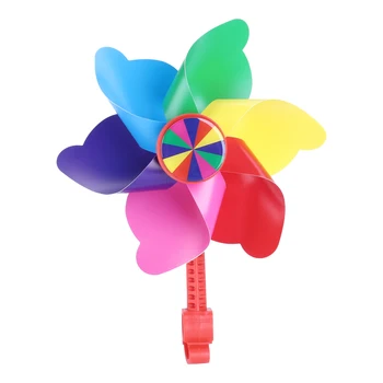 

Children Bike Handlebar Flower Pinwheel Windmill Decoration for Kid's Bicycle Scooter