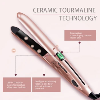 

Mini 2 In 1 Electric Splint Hair Curler Straightener Hair Styling Tools Straighteners