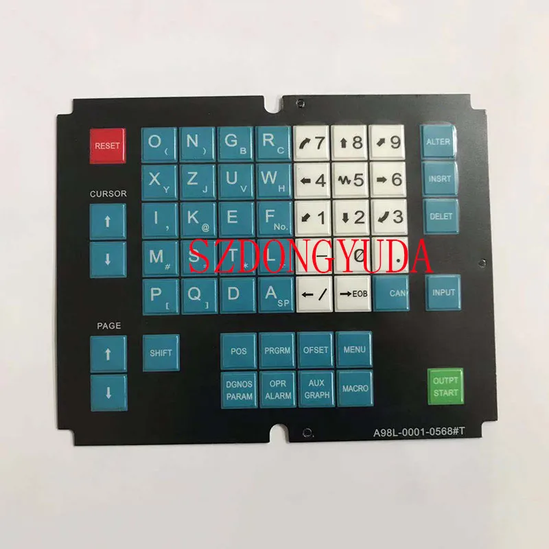 Новинка кнопка HMI ручная работа клавиатуры для FANUC CNC мембрана операционной