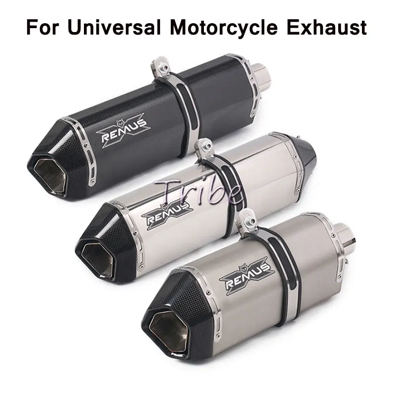 Escapamento Moto Akrapovic мотоцикл Выхлопная дБ труба-убийца питбайк глушитель из углеродного волокна для Z800 ZX10R6R 500X ZF500GY CB1000R