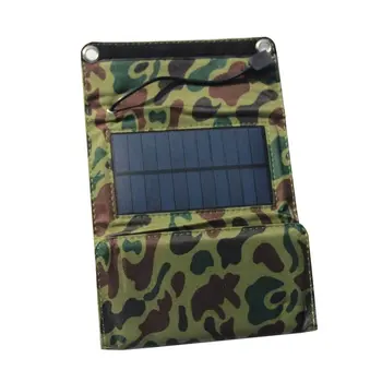 

1 Piece Foldable 5W USB Portable Folding Devices Solar Power Battery Charger Leather Solar Panels