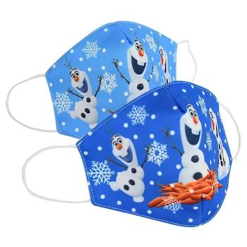 

Disney frozen original Half Muffle kid Face Mask olaf Kids Dustproof Anti Air Pollution Mouth Masks Mouth toys kid For Gift