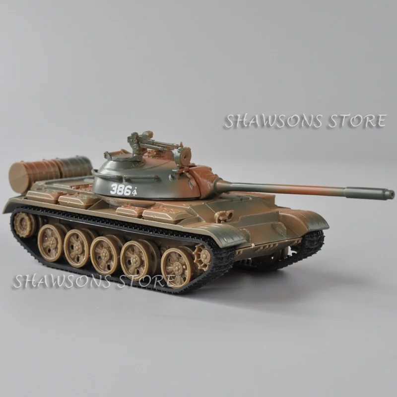 Diecast Metal Military Model Toys 1:43 Soviet Main Battle Tank T-55 MBT Replica 