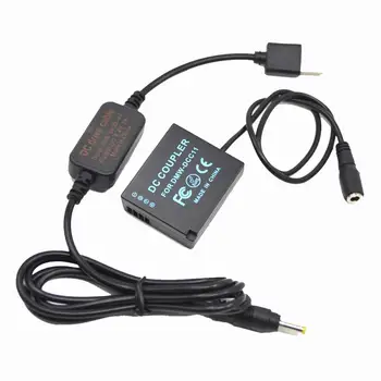 

10PCS Power bank charger 5V usb cable+DCC11 DMW-BLG10 BLE9 dummy battery for lumix DMC-GF6 GF5 GF3K GX7 S6 ZS100 LX100 GX80 GX85