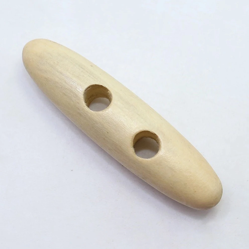 30mm Wooden Knitwear Toggle Coat Button 2 Hole Duffle Sewing