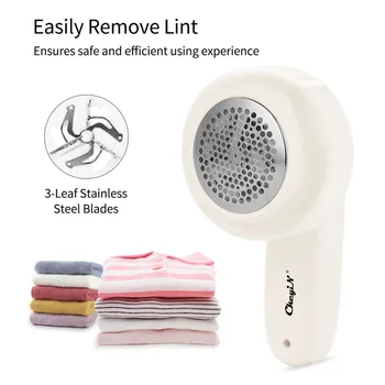

Electric Lint Remover USB Rechargeable Fabrics Sweater Fuzz Shaver Portable Clothes Razor Lint Pill Fluff Cleaning Machine 45