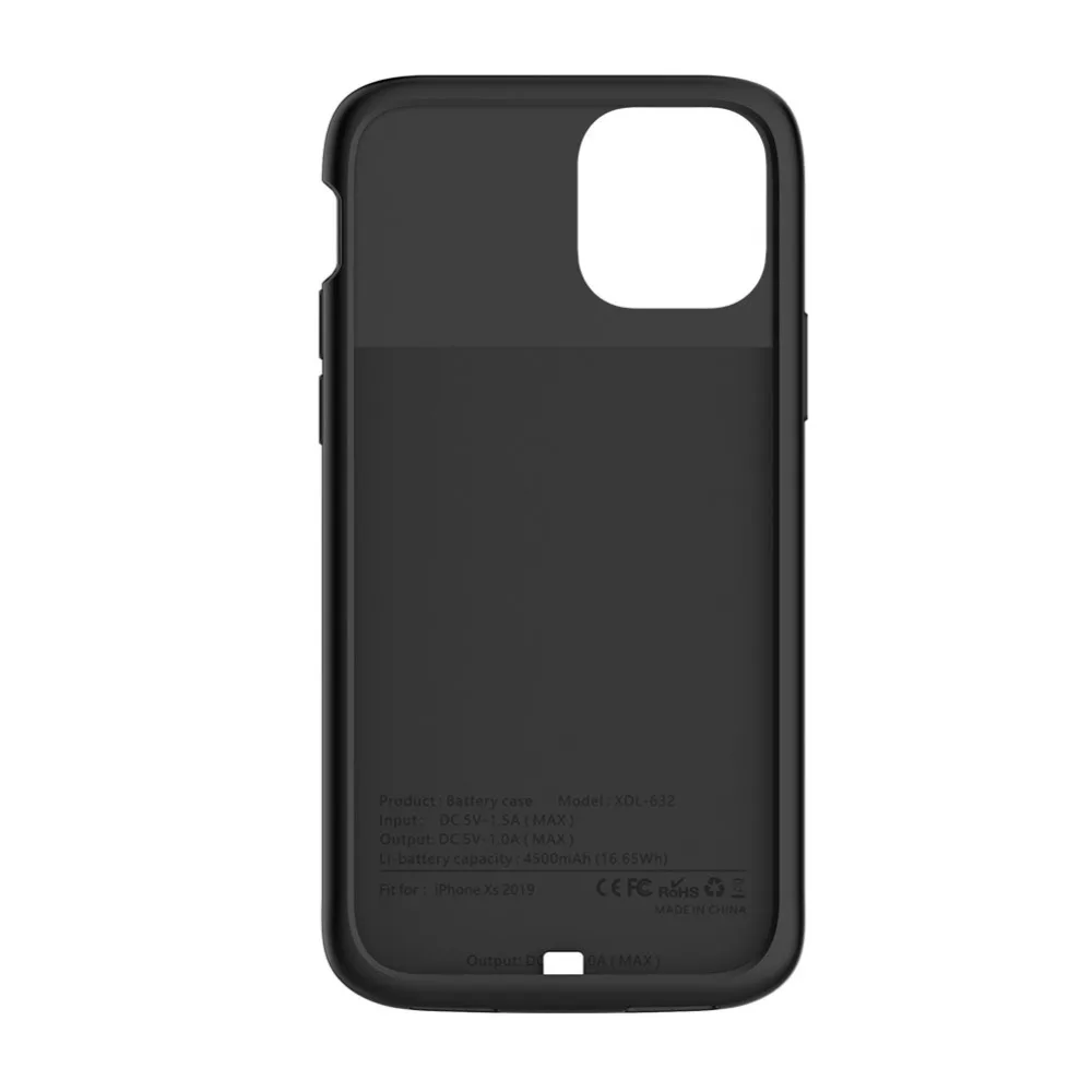 5000 мАч для iphone 11 чехол для аккумулятора силиконовый материал зарядное устройство ультратонкий умный чехол для iphone 11 Банк питания