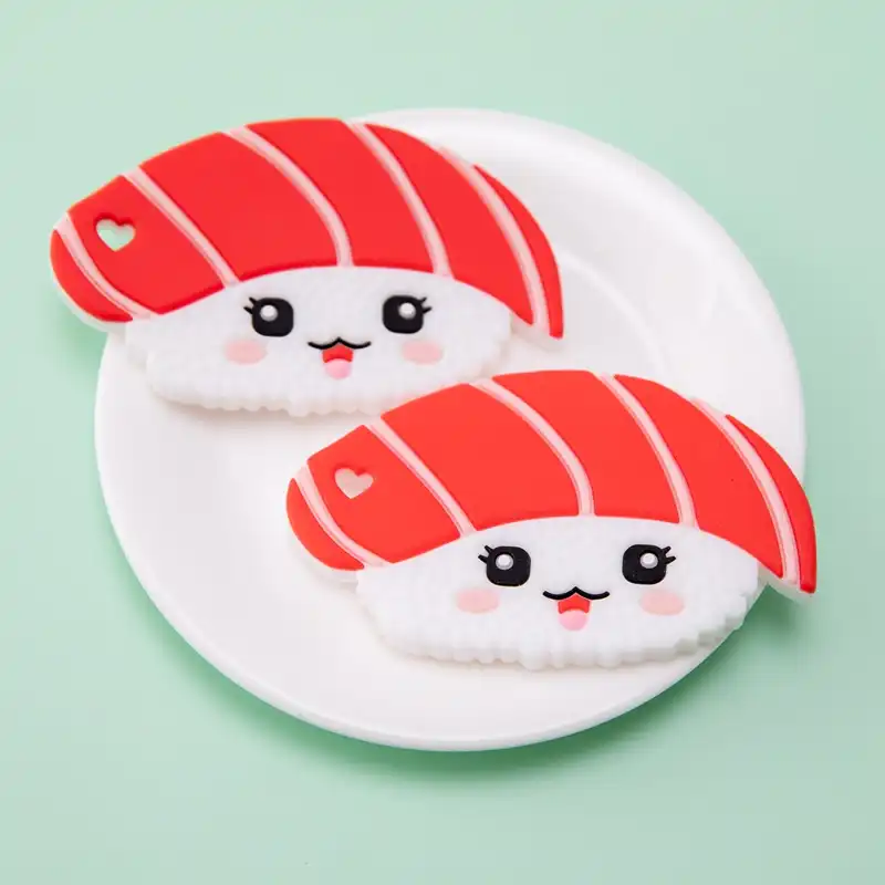 sushi baby teether
