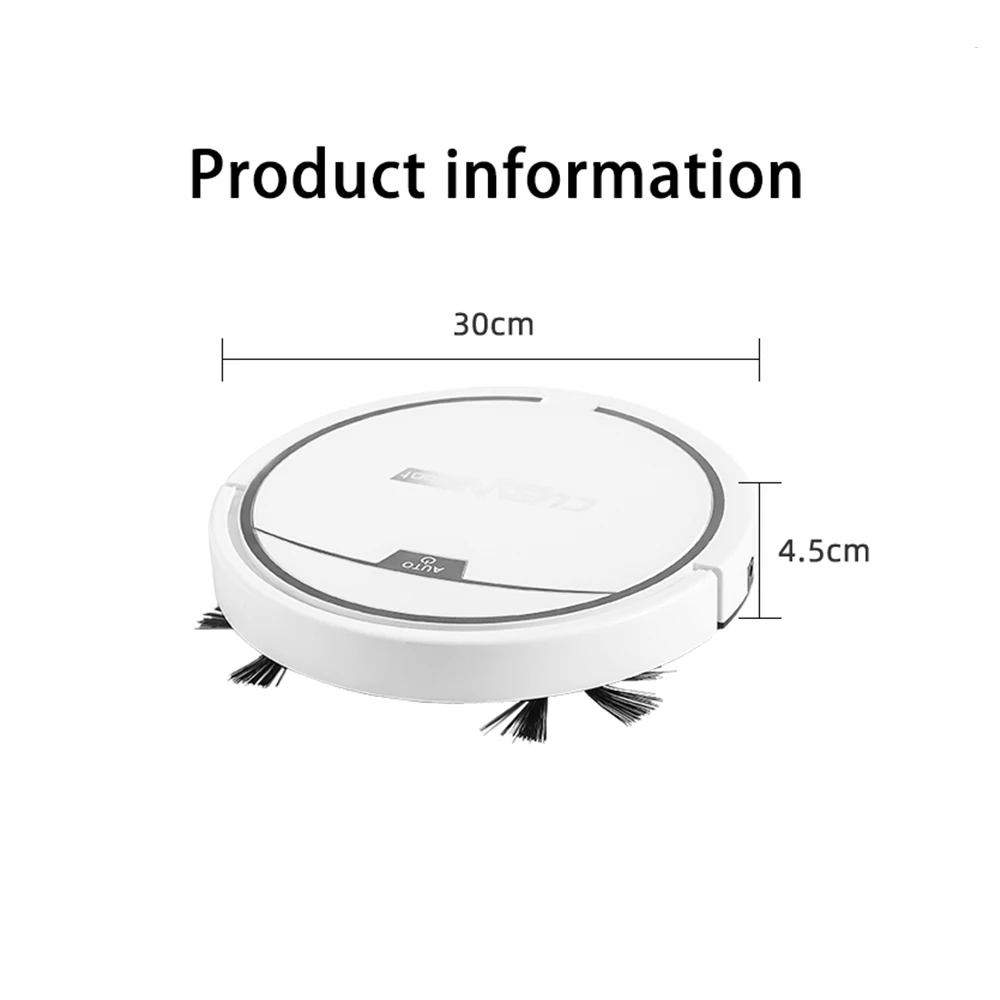 Fully Automatic Intelligent Robot Vacuum Cleaner Multifunctional Three-in-One Automatic Charging Dry And Wet Sweeping Robot