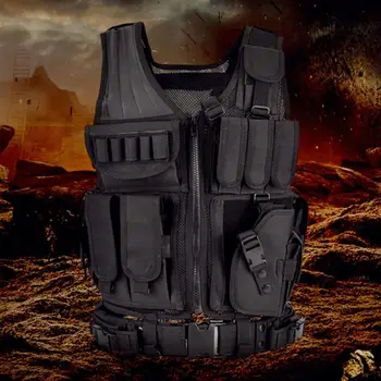

Outdoor Gaming Vest Hunting Vest 600D Sports Vest Molle Vest Women Men for Hiking Camping Combat Game Jungle Clothing
