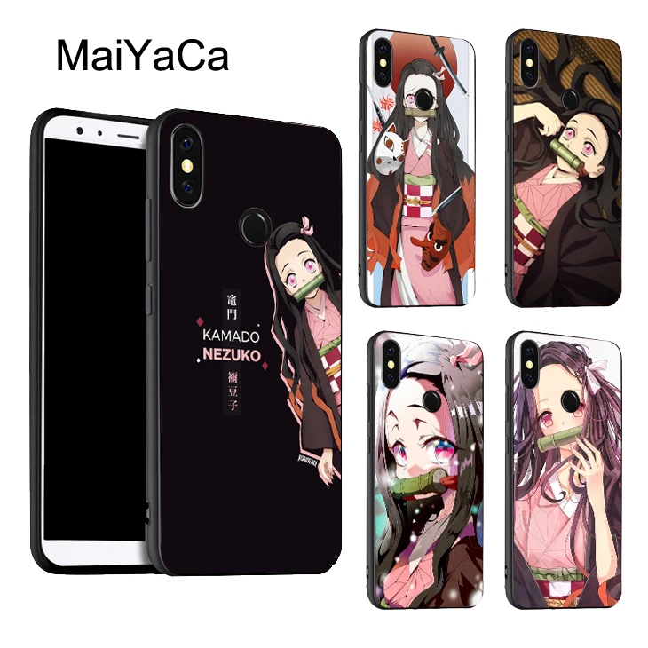 Netsuko Kimetsu no yaiba для Red mi Note 8T 9S 8 9 Pro 9A 9C Mi A3 9T 10 Lite чехол POCO F2 X3 Coque|Бамперы| |