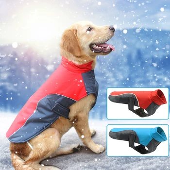 

Pet Winter Warm Coat Waterproof Warm Down Jacket Puppy Vest Pets Clothes for Dogs Bulldog Labrador Pet Winter Warm Supplies
