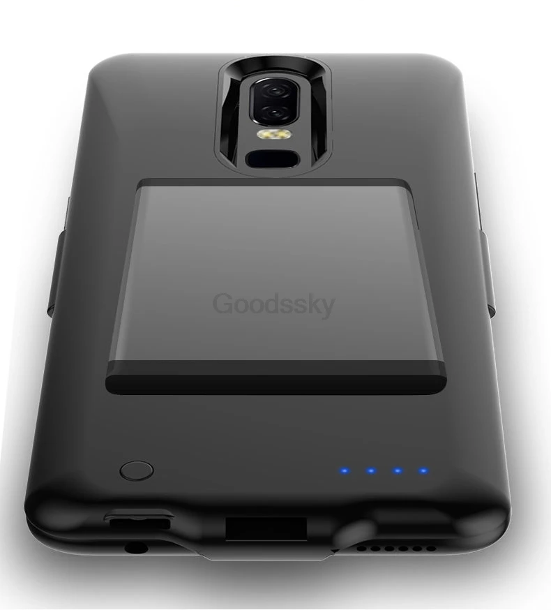 Чехол на заднюю панель с зажимом для Xiaomi PocoPhone F1, внешний аккумулятор, запасная крышка для зарядки PocoPhone F1, чехол для зарядного устройства, Funda