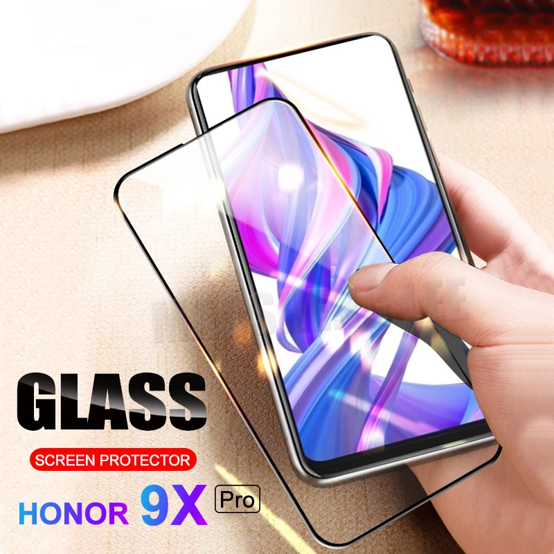 Новинка 9D закаленное стекло для Huawei Honor 9X Pro защита экрана полное покрытие honor