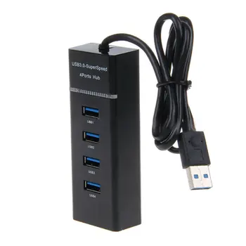 

USB 3.0 Hub High Speed 4-Port Hub Independent Switch Hub Four-Bit Splitter Hub Usb 3.0 Multi-Interface Hub Professional