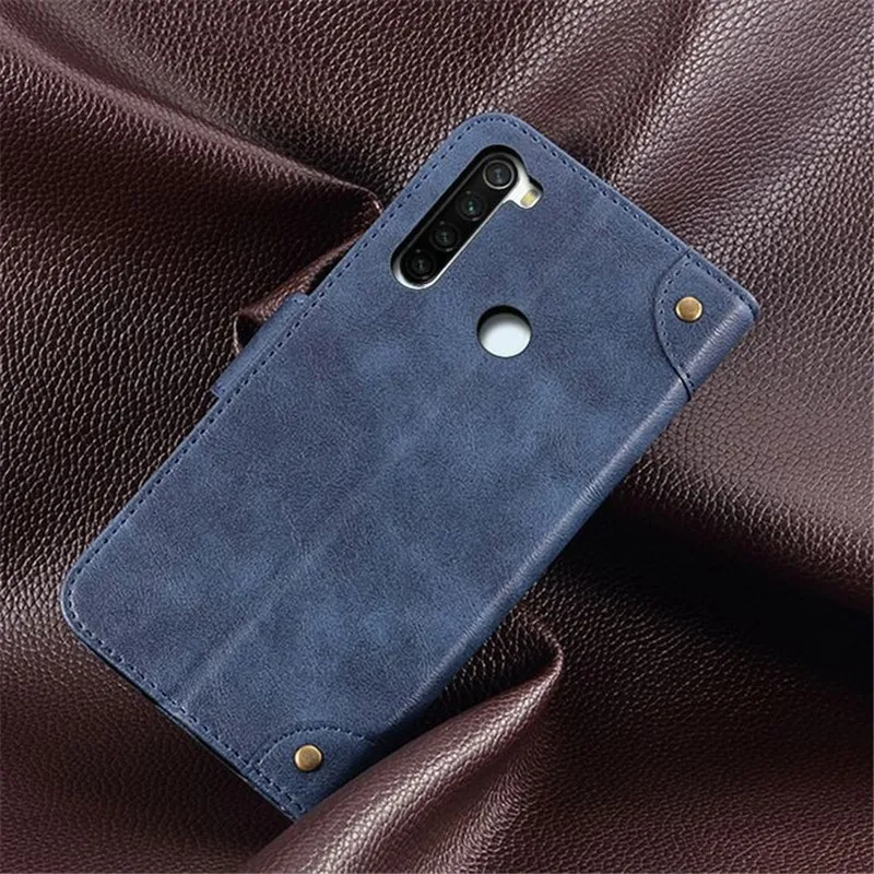 Для xiaomi redmi note 8t чехол с откидной крышкой MOFi redmi note 8t противоударный чехол из искусственной кожи полностью защитный силиконовый capas чехол s