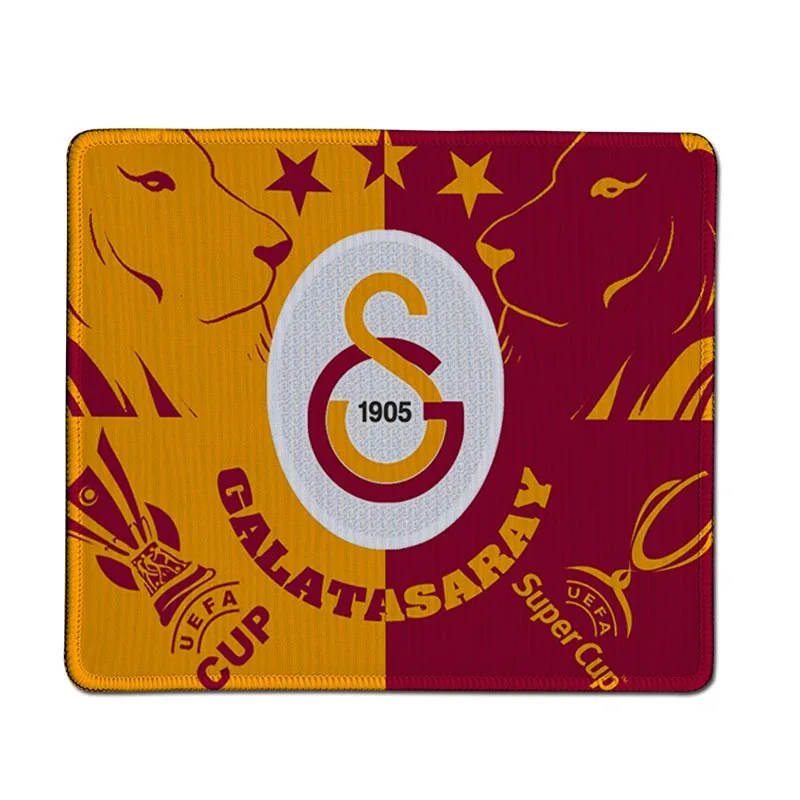 MaiYaCa Новое поступление Турция Galatasaray геймерская игра коврики резиновый коврик для компьютерной мыши ПК игровой коврик для мыши - Цвет: Lock Edge25x29cm